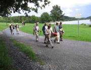 August 2006 - Wanderung zum Untreusee, Fritz Täuber führte uns von Martinsreuth über den Föhrlberg zum Untreusee 