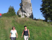 September 2006 - Wanderung in der Fränkische Schweiz - Oberhalb vom Wiesenttal 