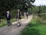 August 2008 - Wanderung von Wiesau nach Windischeschenbach - Im Waldnaabtal auf dem Weg von Wiesau nach Windischeschenbach 