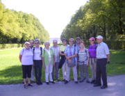 Wanderfahrt Chiemsee und Kampenwand, September 2011 - Im Park von Herrenchiemsee 