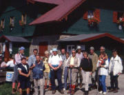 Wanderwoche - Die Wandergruppe vor dem Seehaus