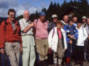 2000 Wimpelwandergruppe Oberpfälzer Wald Verein 10 Abschied in Wulmersreuth
