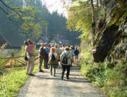 Oktober 2006 - Wanderung in das Steinachtal - Das Steinachtal beim Waffenhammer