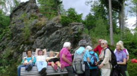 Helle Glocke oberhalb von Warmensteinach